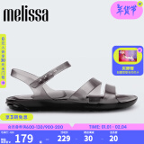 Melissa（梅丽莎）女士罗马复古时尚舒适运动镂空凉鞋33571 黑色 5（35-36码）