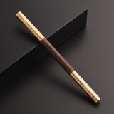 凡越黑檀实木普洱茶刀花梨茶针茶锥创意中式双用不锈钢撬茶刀茶具配件 金箍棒双用普洱刀(黑檀木)