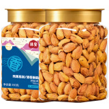 林安 巴旦木380g/罐 每日坚果炒货休闲零食品干果仁扁桃杏核新当年货