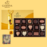 歌帝梵（GODIVA）巧克力礼盒比利时进口零食生日圣诞节礼物送女生女男友老婆儿童