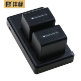 沣标（FB）索尼手持DV摄像机锂电池适用AX700/60/45/30 CX680/610 PJ675座充充电器 【1800mAh】FV70A两电双充套装