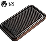 龙寅 茶盘家用简约功夫茶具茶盘排水式茶台功夫干泡茶托盘 排水式茶盘