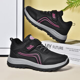 双星八特妈妈鞋春秋舒适休闲鞋中老年百搭运动鞋软底轻便健步鞋散步女鞋