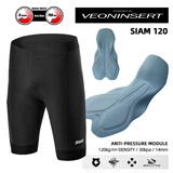 SWG铭胜夏季骑行服短裤男透气减震山地公路自行车背带裤双箭头坐垫 凌风短裤 VEON坐垫 M