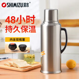 清水（SHIMIZU） 办公室热水瓶家用304不锈钢保温瓶大容量水瓶SM-3261-200 2L