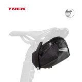 崔克（TREK） Bontrager Elite轻质耐磨便携单车公路车自行车包车座包 黑色加大型1.73L