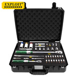 开拓（EXPLOIT）台湾高精度扭力扳手预置式扭矩扳手套装可调力矩 防水箱套装 5-220Nm