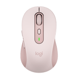 罗技（Logitech）M750M 通用版鼠标 无线鼠标 静音鼠标 对称鼠标 粉色 带Logi Bolt USB接收器