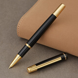 英雄（HERO）钢笔 285商务办公铱金书写练字书法墨水笔 黑丽雅 F尖