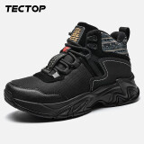 探拓(TECTOP)登山鞋 舒适运动鞋 拼色时尚休闲鞋57TB 男款黑色39