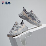 FILA【男女同款】斐乐官方跑步鞋复古老爹鞋火星鞋潮流时尚老爹鞋 女-合金灰/日岩灰-AG 36