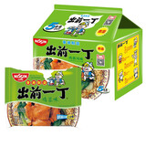 出前一丁（NISSIN）香港进口出前一丁日清方便面100g*5袋泡面酱 出前一丁鸡蓉味100g*5袋