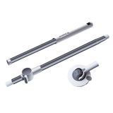 大卫拖把旋转拖把杆子+把盘一套（配件不带拖头、拍前请咨询客服 D7杆子+D7把盘（白色）