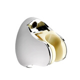 欧凡洛免打孔淋浴花洒支架浴室喷头挂座可调节莲蓬头固定神器可调节 元宝底座（打孔）