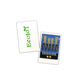 Ecojoy艺享ECOJOY U盘 USB2.0 无铁无磁塑料优盘 超薄迷你 便携 小 车载音箱办公车间隐藏 USB3.0短版无孔白 32GB