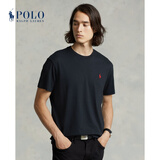 Polo Ralph Lauren 拉夫劳伦男装 经典款定制修身版型短袖T恤RL12050 001-黑色 L