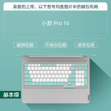 广丰源适用于联想小新air14键盘膜plus锐龙版thinkbook威6防尘pro16笔记本电脑Air15保护膜 B款-赫本绿（小新pro16）