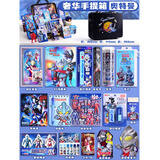 奥特曼文具套装男孩生日礼物小学生一二年级幼儿园笔袋书包文具盒开学大礼包奖励学习用品 奥特曼奢华文具套装