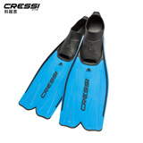CRESSI意大利CRESSI RONDINELLA蛙鞋 潜水浮潜 脚蹼 成人 儿童  蓝色 2XL 41/42
