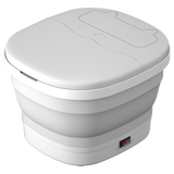 茗振（MZ） 茗振 MZ足浴盆全自动按摩泡脚盆深桶洗脚盆足疗盆加热泡脚桶电动款 香槟金 基础款 银灰色