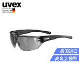 UVEX 204骑行眼镜户外运动跑步休闲太阳镜防紫外线一体式镜片原装进口 5305252110 烟灰色 S3