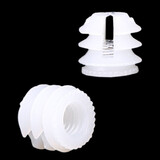 厉弗偏心轮三合一连接件螺母家具抽屉锁扣配件衣柜紧固件 【胶粒涨塞*20粒】