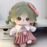 丸子仔娃衣20cm棉花娃娃衣服连衣裙公主套装公仔玩偶替换装便宜裙子衣服 美式甜心套装 【仅衣服，无娃娃】