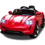 米蚁 米蚁（MiYi）儿童电动车四轮汽车可坐人带遥控玩具小孩童车 双驱红+大电瓶+手机遥控