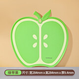 乐扣乐扣（LOCK&LOCK）砧板塑料家用切水果菜板多功能正反两用可挂厨房儿童辅食 绿色苹果