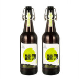 醺果青梅酒成都梅子酿原果发酵青梅果酒梅子果酒低度甜酒微醺 320ml两瓶装