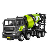 皓童玩具合金玩具车儿童起重机汽车套装男孩惯性工程车翻斗车女孩1一3-4岁 【合金车头】搅拌车601-3