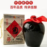 大陆公鸡上海崇明老白酒13度爽口型2.5L/坛糯米酒礼盒特产 崇明老白酒 2.5L 1坛 礼盒装