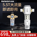 汉斯顿前置过滤器F30中央主管道厨房全屋自来水过滤智能L10/L40自动清洗 F30(抢半价套餐询客服)