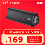 MIFAA10+蓝牙音箱低音炮大音量户外便携式小型车载可插卡迷你小音响电脑播放器 经典黑