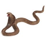 玛奇乐（MECHILE）仿真蛇模型玩具两栖爬行动物青蛙蜥蜴儿童认知科教启蒙动物教具 行走眼镜蛇