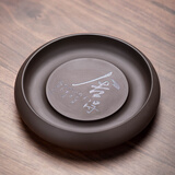 瓷牌茗茶具（cipaiming teaset）瓷牌茗 紫砂茶盘干泡盘会客小茶台家用干泡台中式茶海茶托盘