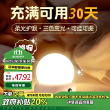 大头人（datouren）小夜灯婴儿喂奶哺乳夜灯卧室床头灯氛围睡眠起夜灯充电触摸拍拍灯