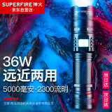 神火（SupFire）V8-S 手电筒强光手电筒小型迷你变焦远射超长续航超亮户外骑行灯