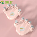 琴童宝钢琴手型矫正指力器练琴练习训练器防折指手指指法练指器乐器配件 粉色钢琴手型指法练习一对