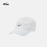锐克（UCAN）网孔速干跑步帽子户外休闲百搭鸭舌帽飞盘运动帽男出游遮阳防晒帽 白色 均码