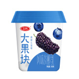 三元 大果块桑葚+蓝莓味酸牛奶260g/杯 低温酸奶休闲零食-早餐搭配