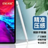 ESCASE ipad电容笔苹果Air5 华为平板电脑mate pad触控微软surface/apple pencil通用触屏手写笔尊享TP-01白