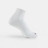 迪卡侬（DECATHLON）跑步袜男袜吸汗透气速干薄款袜子运动袜3双装RUNR 新款白色（3双装） 35-38（39建议选此项）