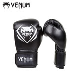VENUM毒液竞争者拳击手套 打沙袋泰拳散打搏击拳套 黑白 8OZ