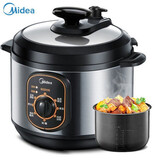 美的Midea电压力锅4升大容量高压锅智能电饭煲黑晶内胆12PCH402【尾货机】