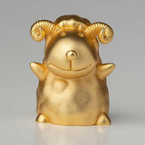 铜师傅摆件十二生肖生日礼物置物架金韵天成铜生肖伴手礼创意礼物 生肖羊（现货当天发）