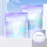 德佑安睡裤女蚕丝经期用防漏卫生巾安心裤产后专用夜安裤拉拉裤卫生裤 L-XL码 6条 100-150斤