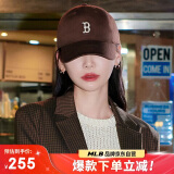 MLB棒球帽【女明星虞书欣同款】男女潮流鸭舌帽3ACP7701N-43BRD-F