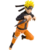 万代（BANDAI） SHF 火影忍者 手办模型玩具 15cm SHF 鸣人BEST