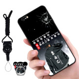 汉牌  适用苹果iPhone6/6s Plus手机壳保护套全包防摔磨砂个性卡通男女款软壳 努力靠自己-配指环+挂绳 iPhone 6plus/6splus 5.5英寸